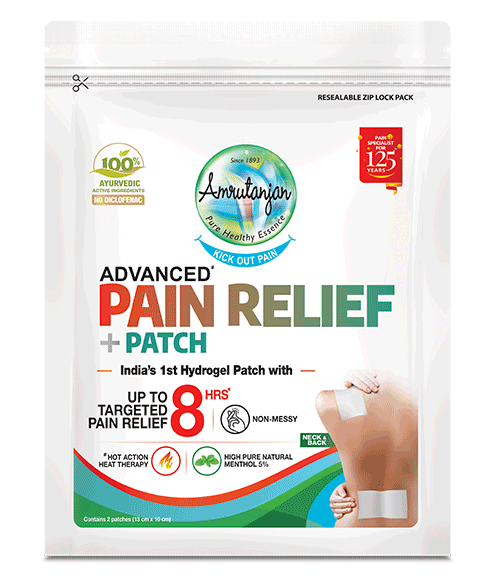 Amrutanjan Advanced Pain Relief + Patch